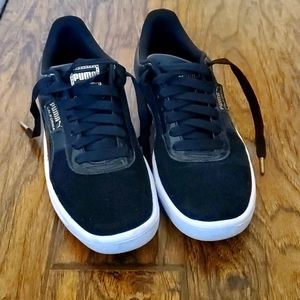 Mens leather and suede Puma